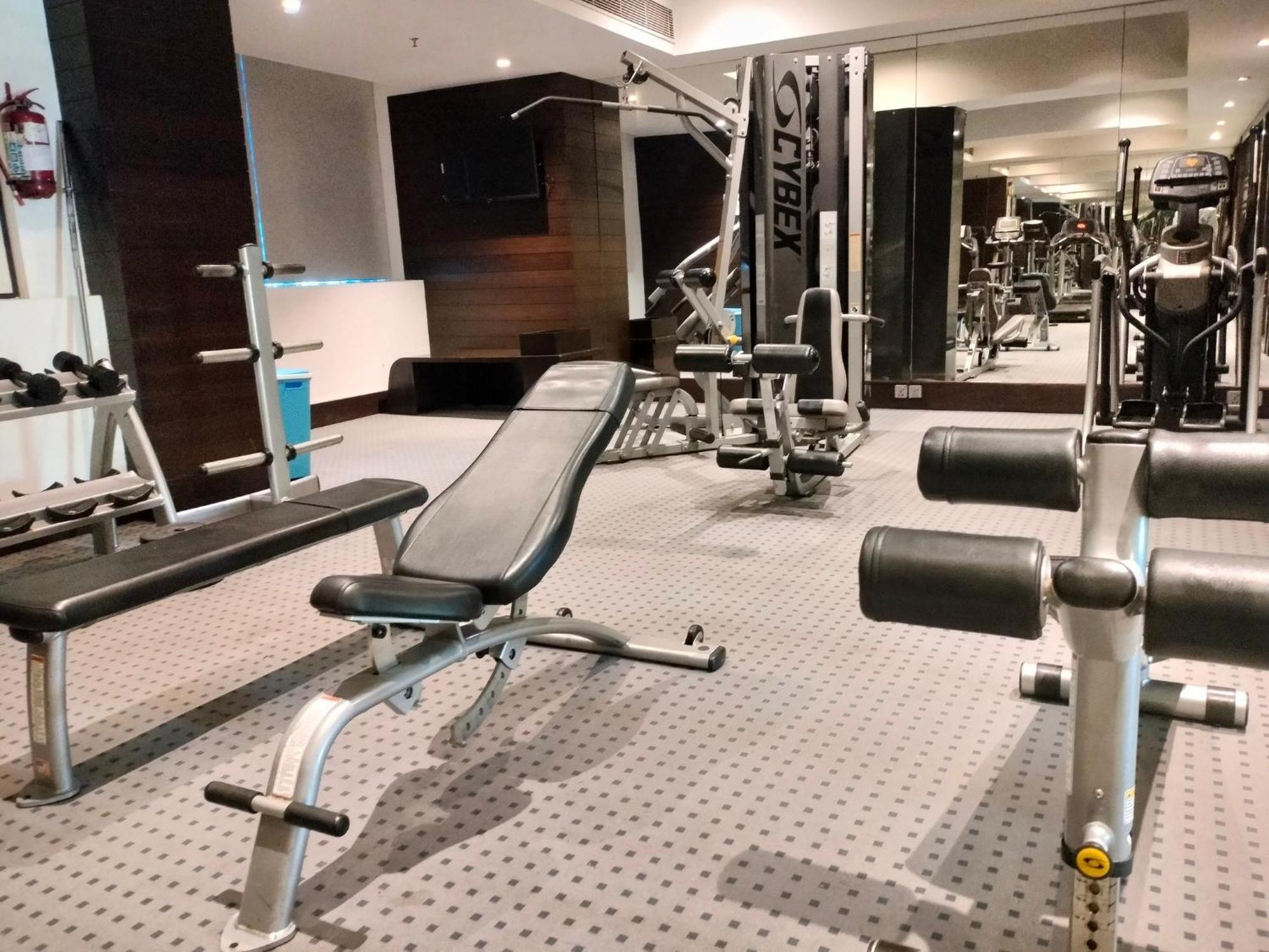 Holiday Inn Chandigarh Panchkula, An Ihg Hotel Екстер'єр фото The gym at the hotel